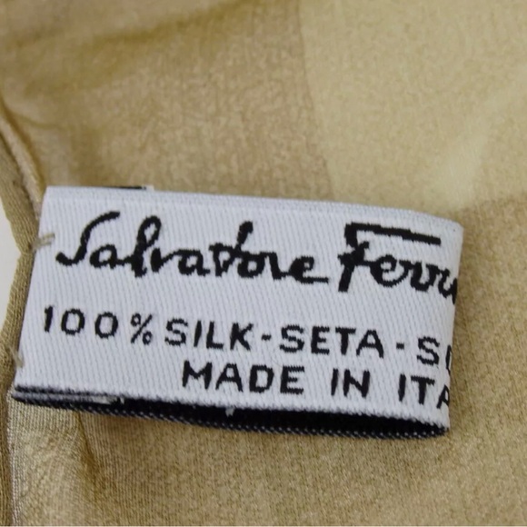 Salvatore Ferragamo Animal Print Silk Scarf- 61”x16.5” 🐆🔥 - Picture 14 of 17